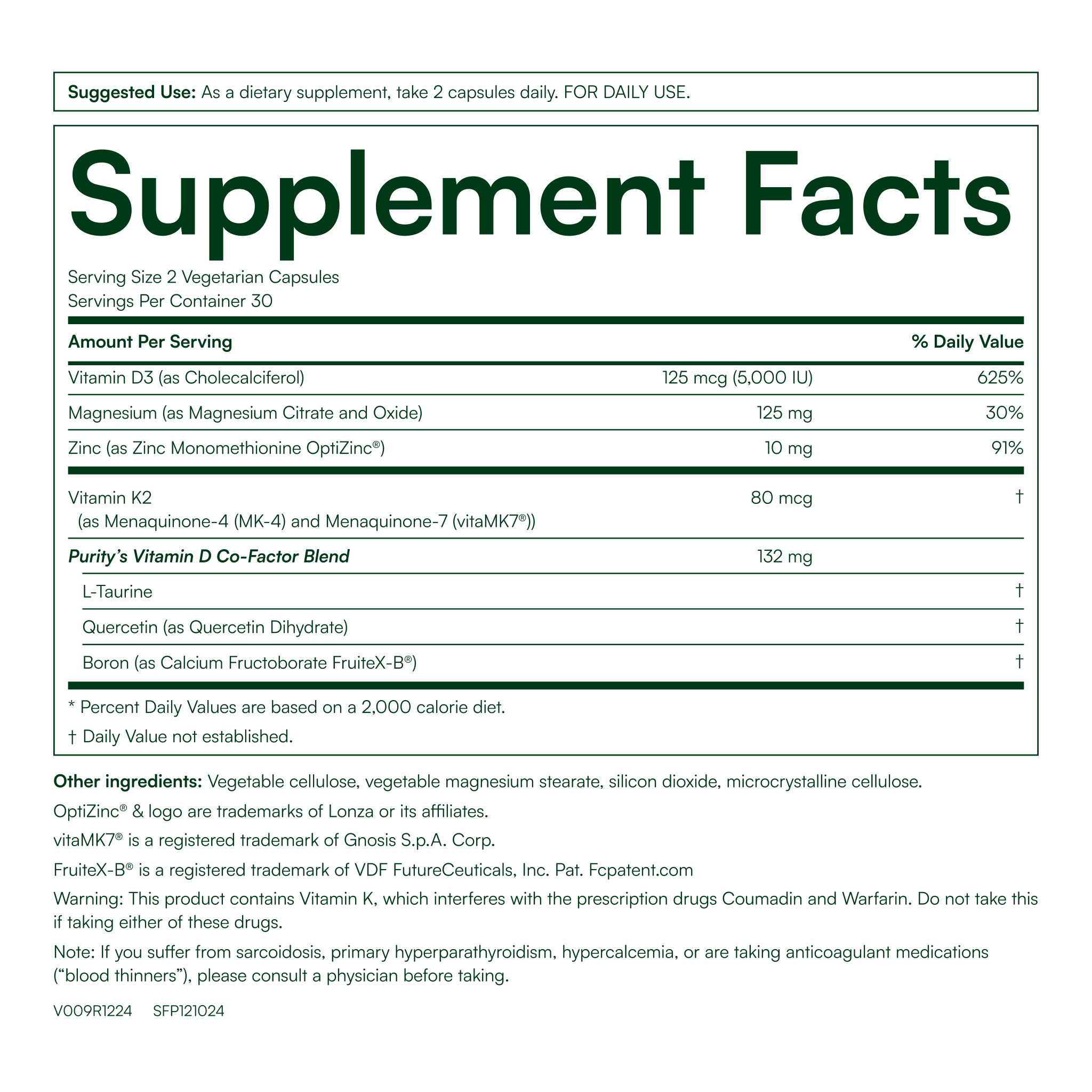 Purity's Advanced D™