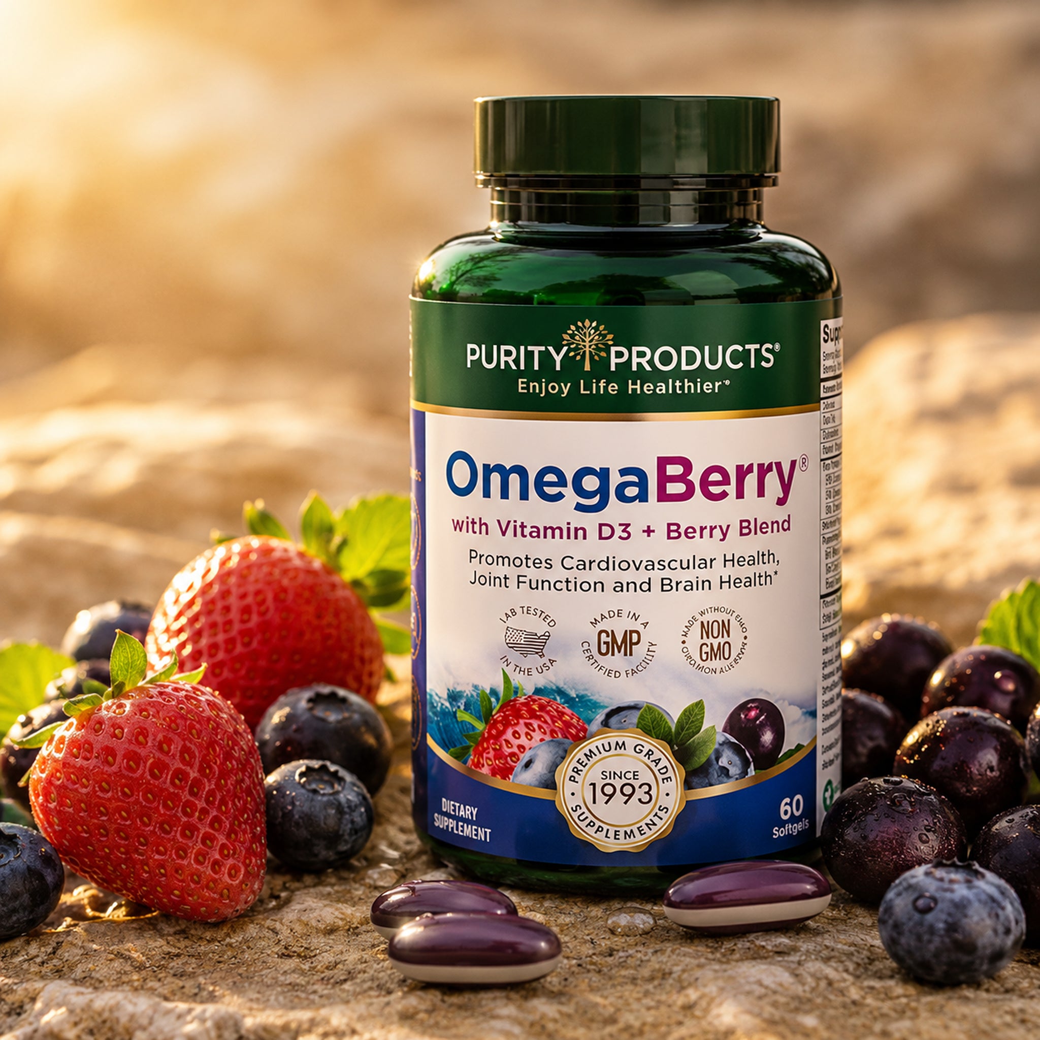 OmegaBerry® con vitamina D3