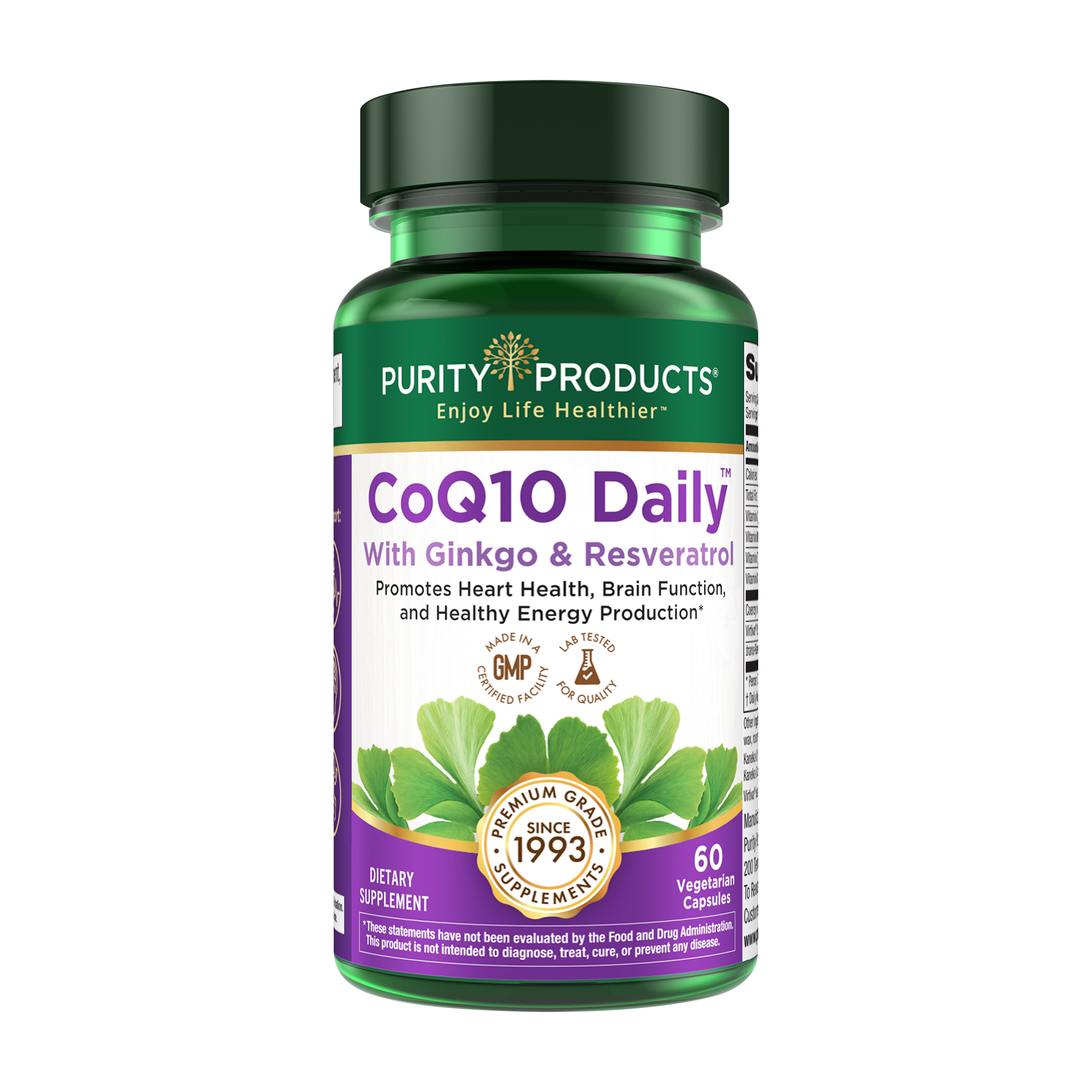 CoQ10 Daily™ with Ginkgo & Resveratrol