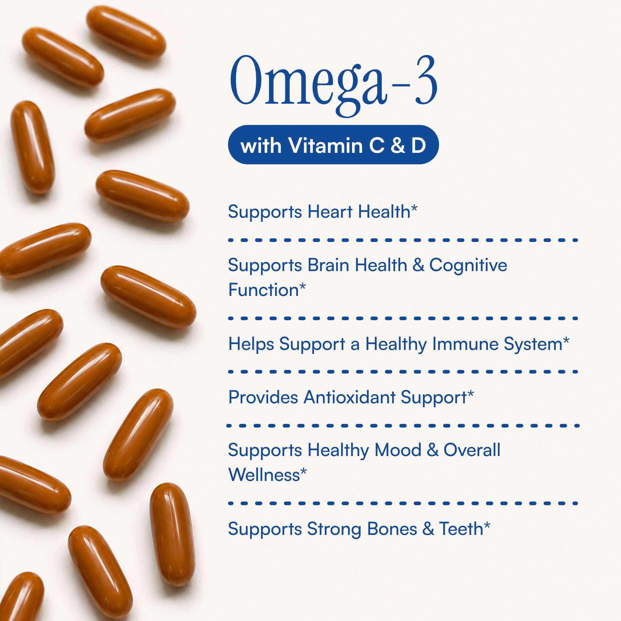 Omega-3 with Vitamin C & D