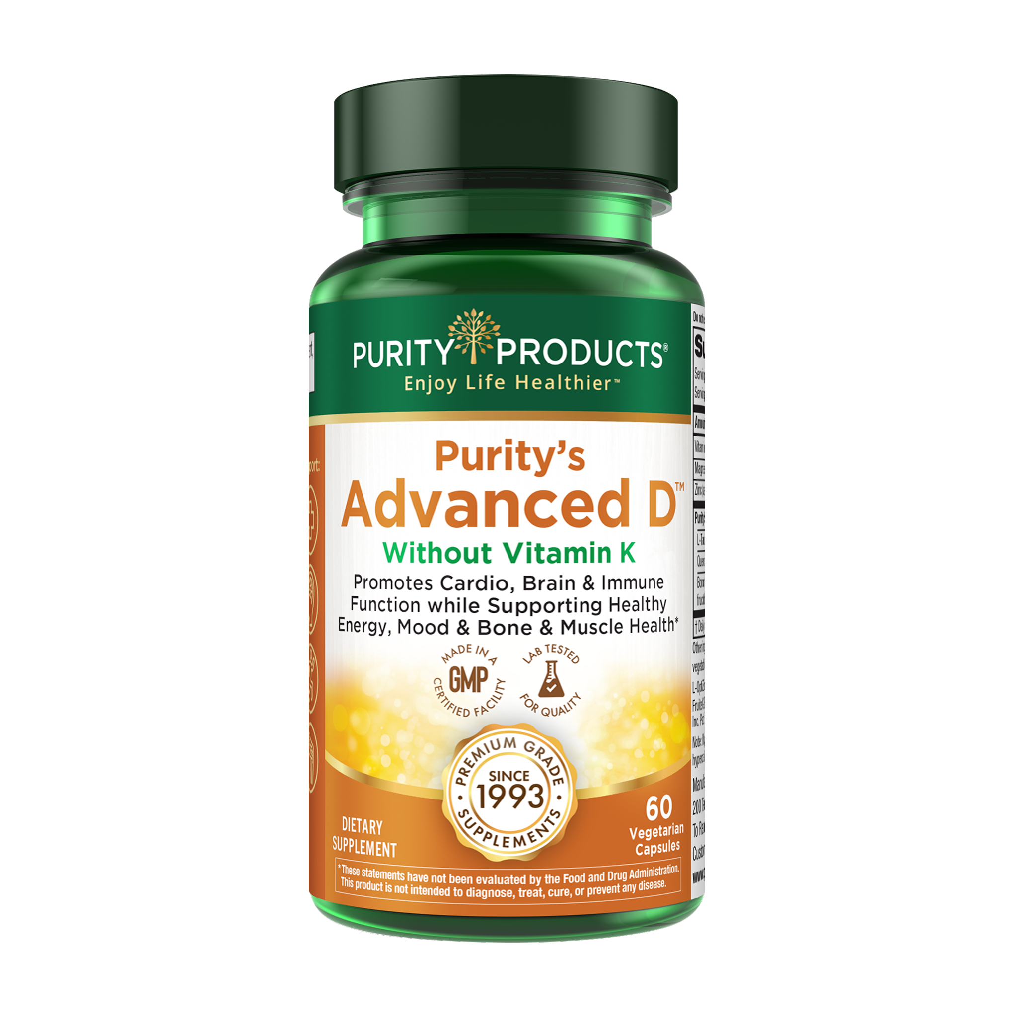 Purity's Advanced D™ without Vitamin K