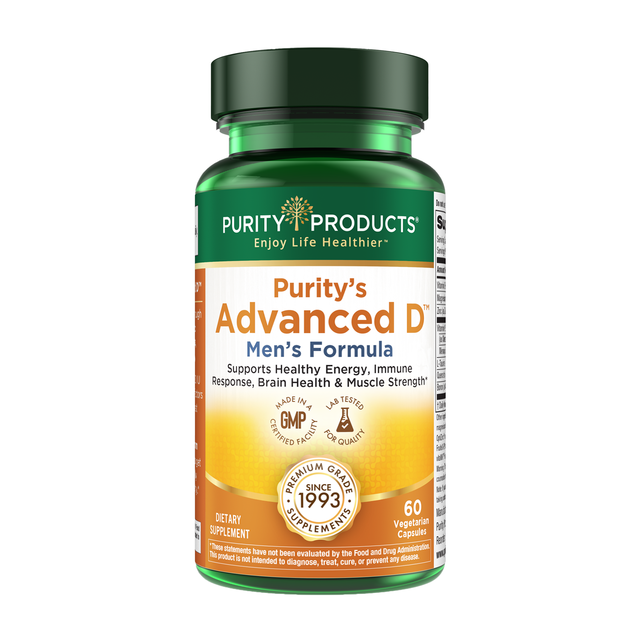 Purity's Advanced D™ Men's Formula