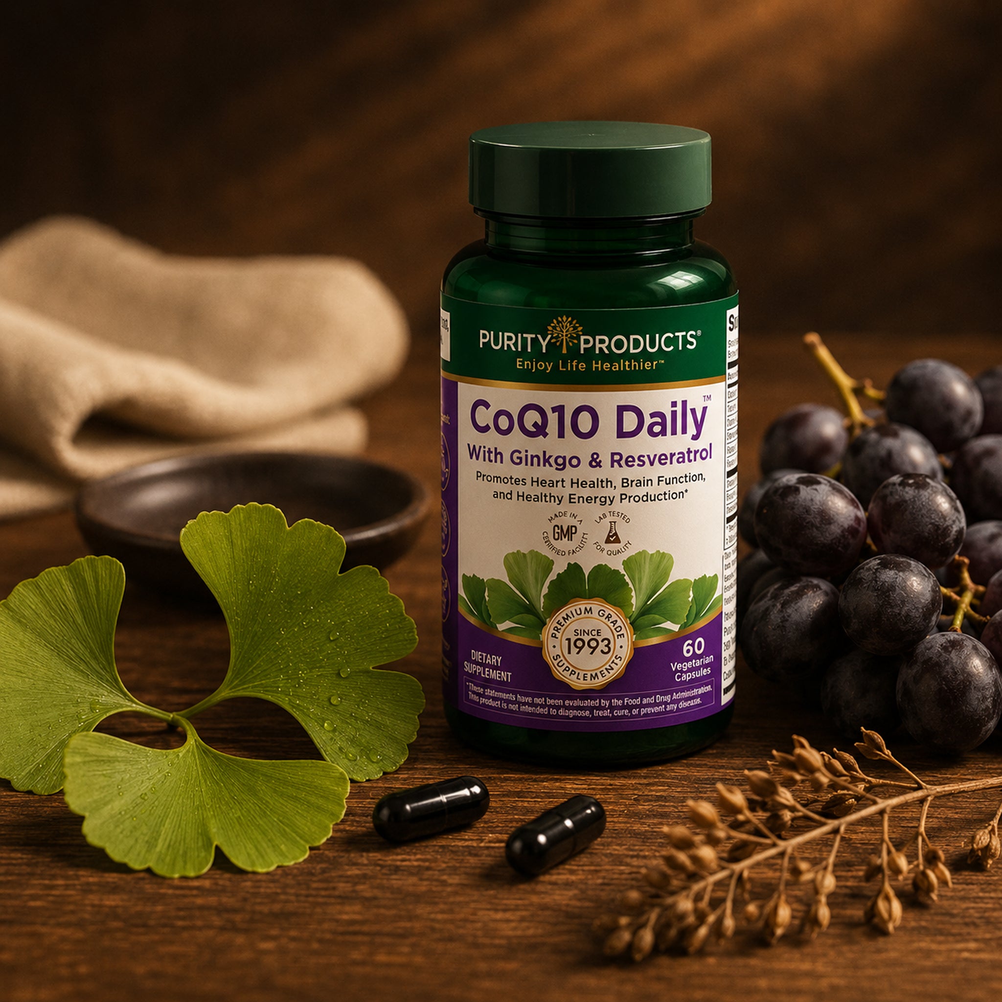 Ubiquinol Daily™ | CoQ10 + Resveratrol