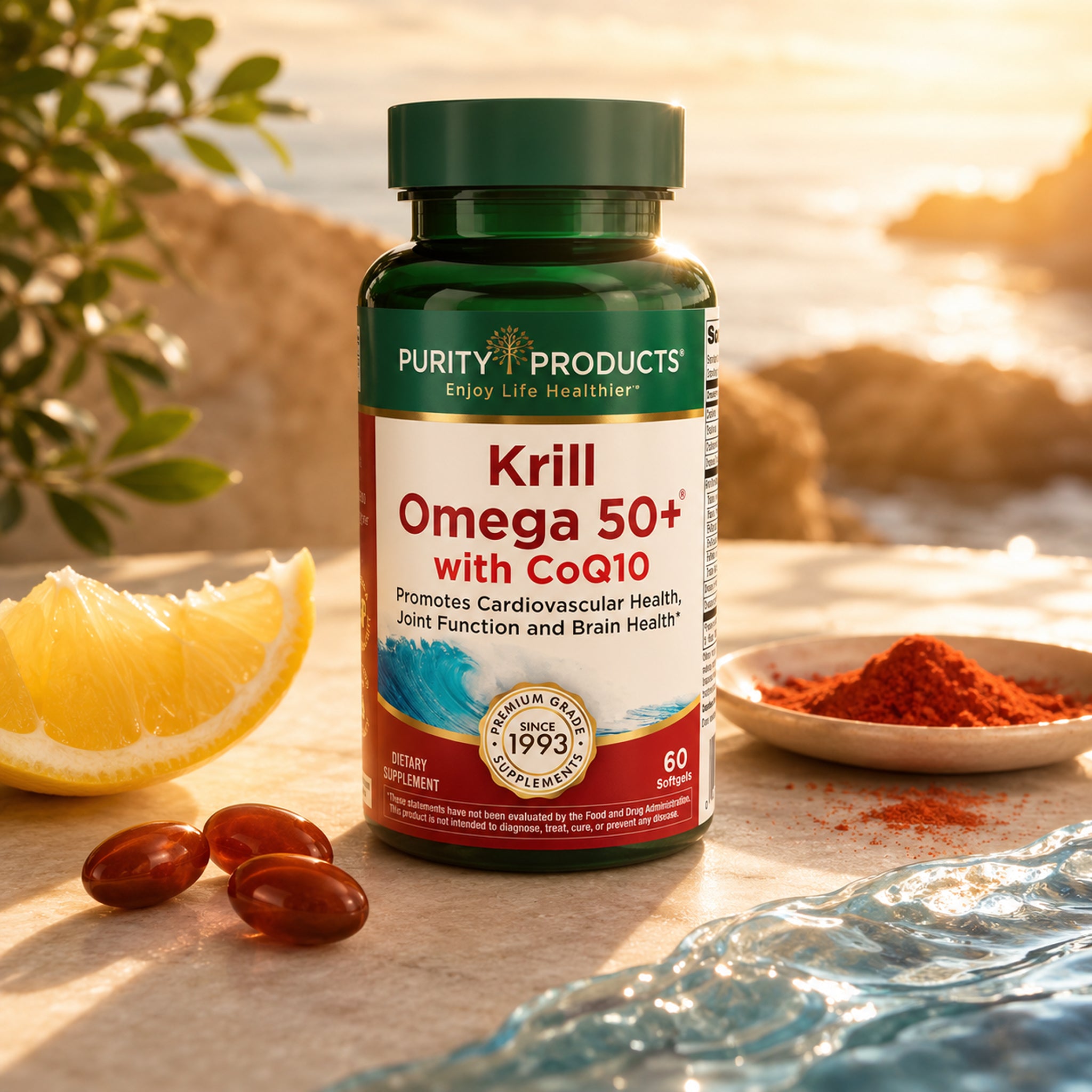 Krill Omega 50+® with CoQ10