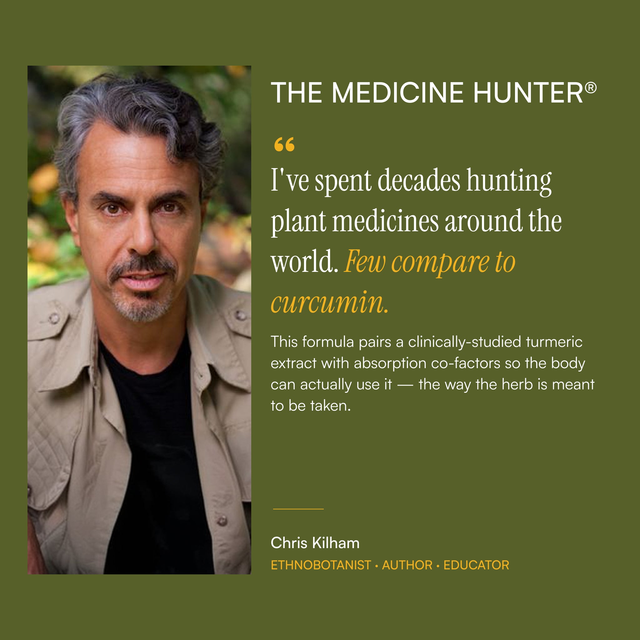 Chris Kilham's Clinical Curcumin™