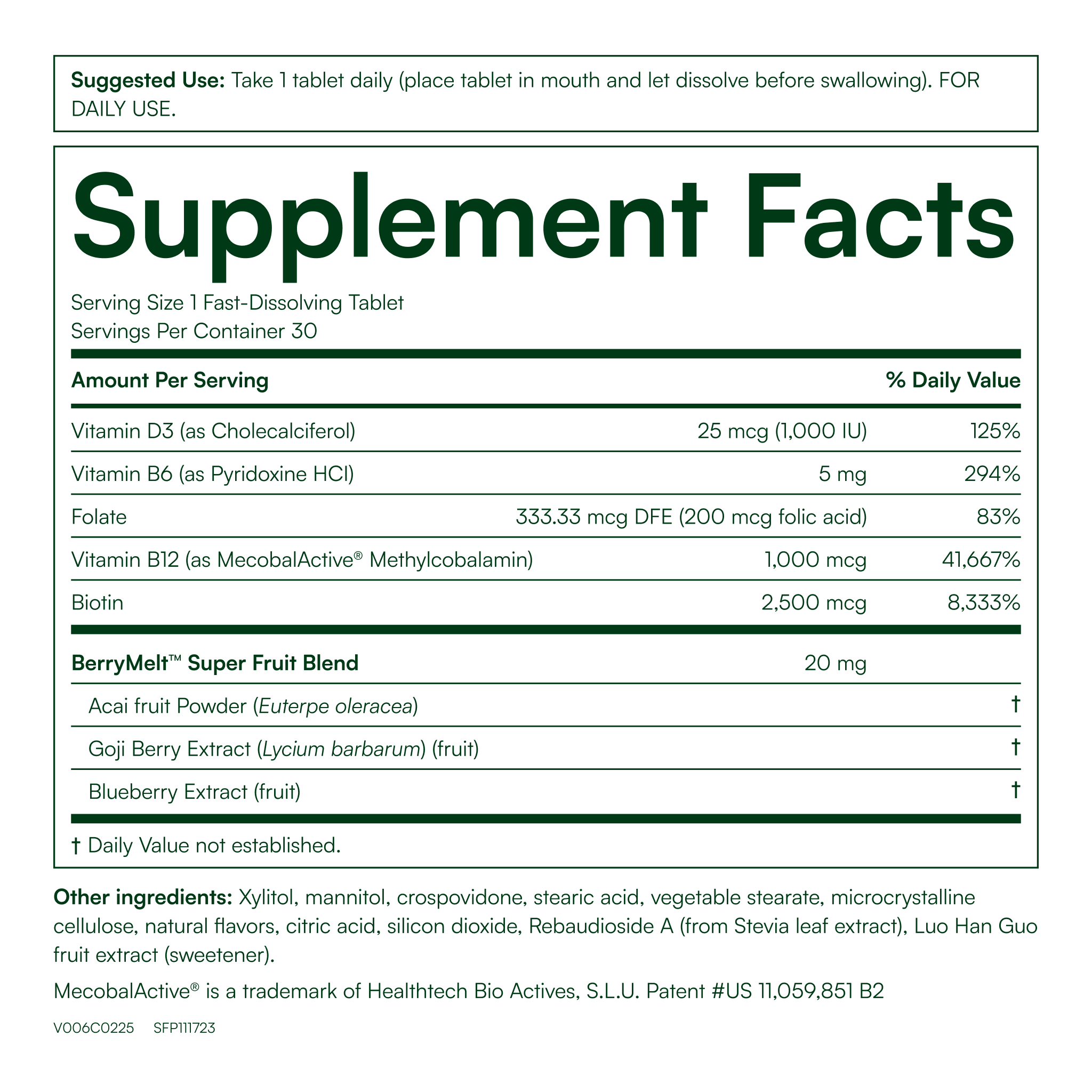 Hair, Skin & Nails Melt