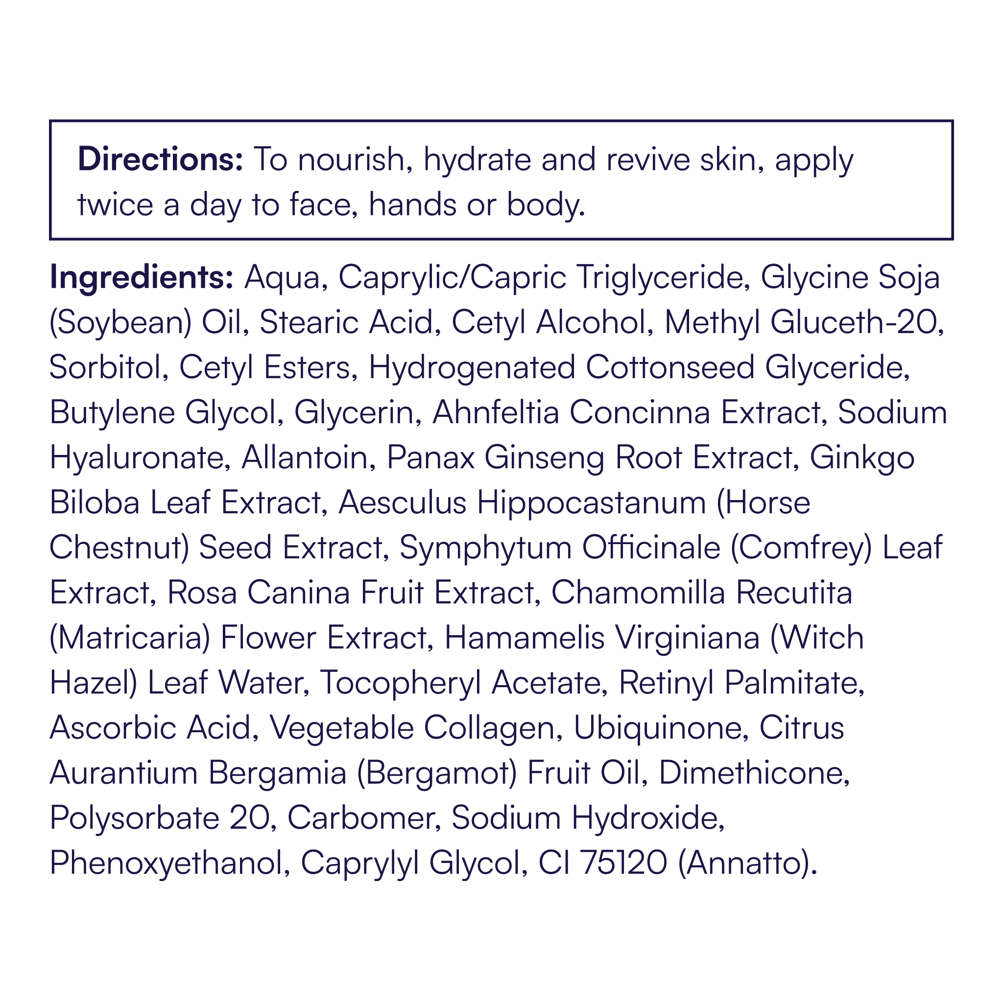 Age Defyance™ Vita-Infusion + Marine Factor Anti-Aging Crème