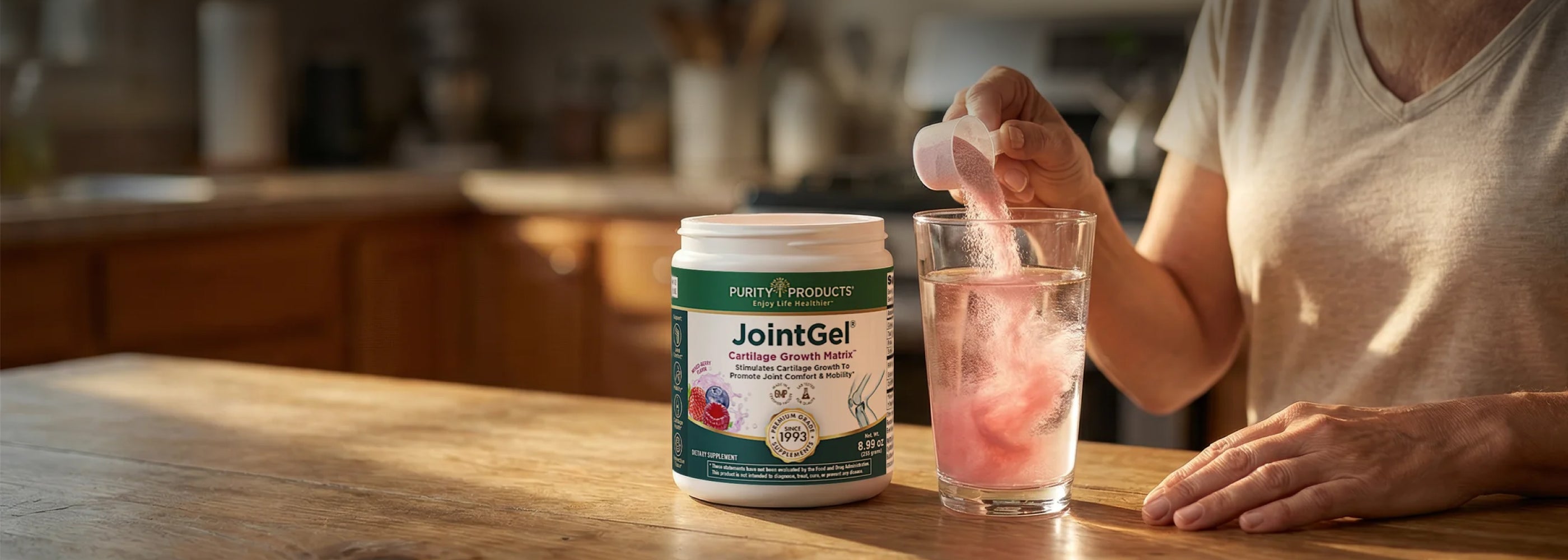 Sip. Support. Move.