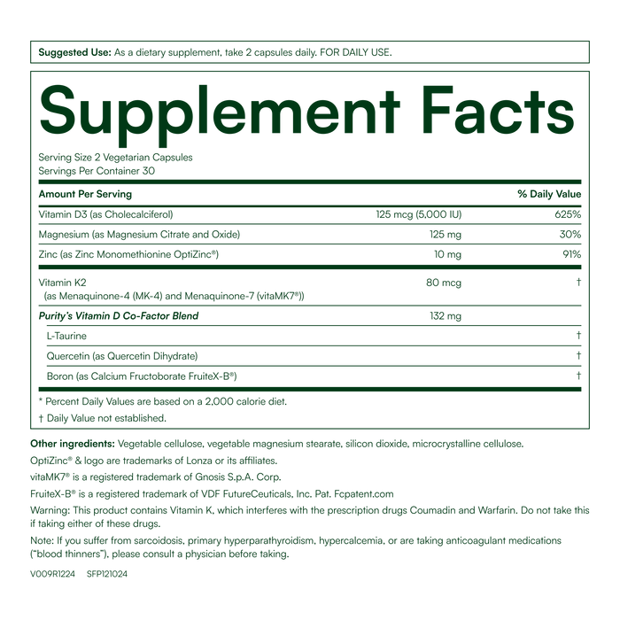 Purity's Advanced D™ – Purity Products