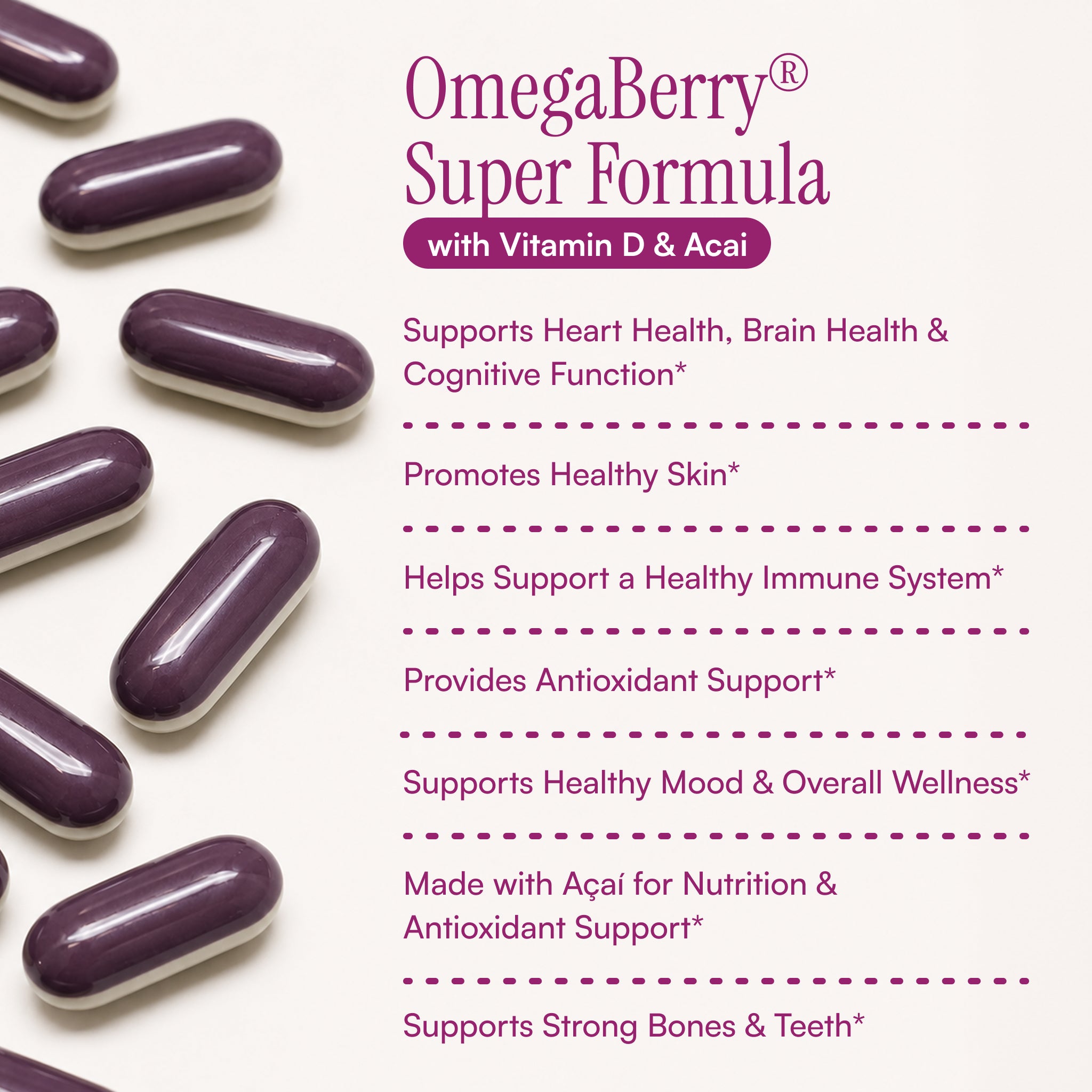 OmegaBerry® con vitamina D3