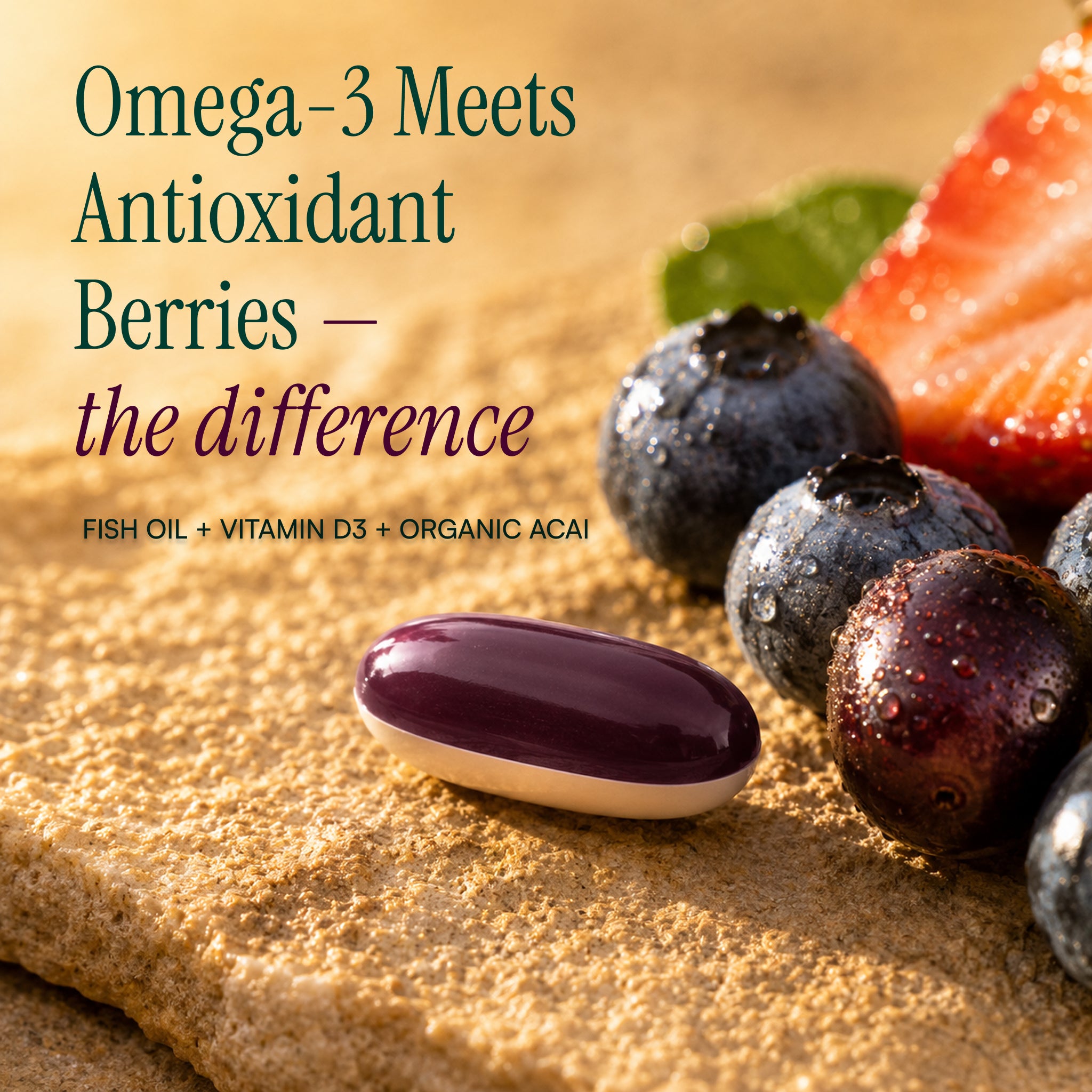 OmegaBerry® con vitamina D3
