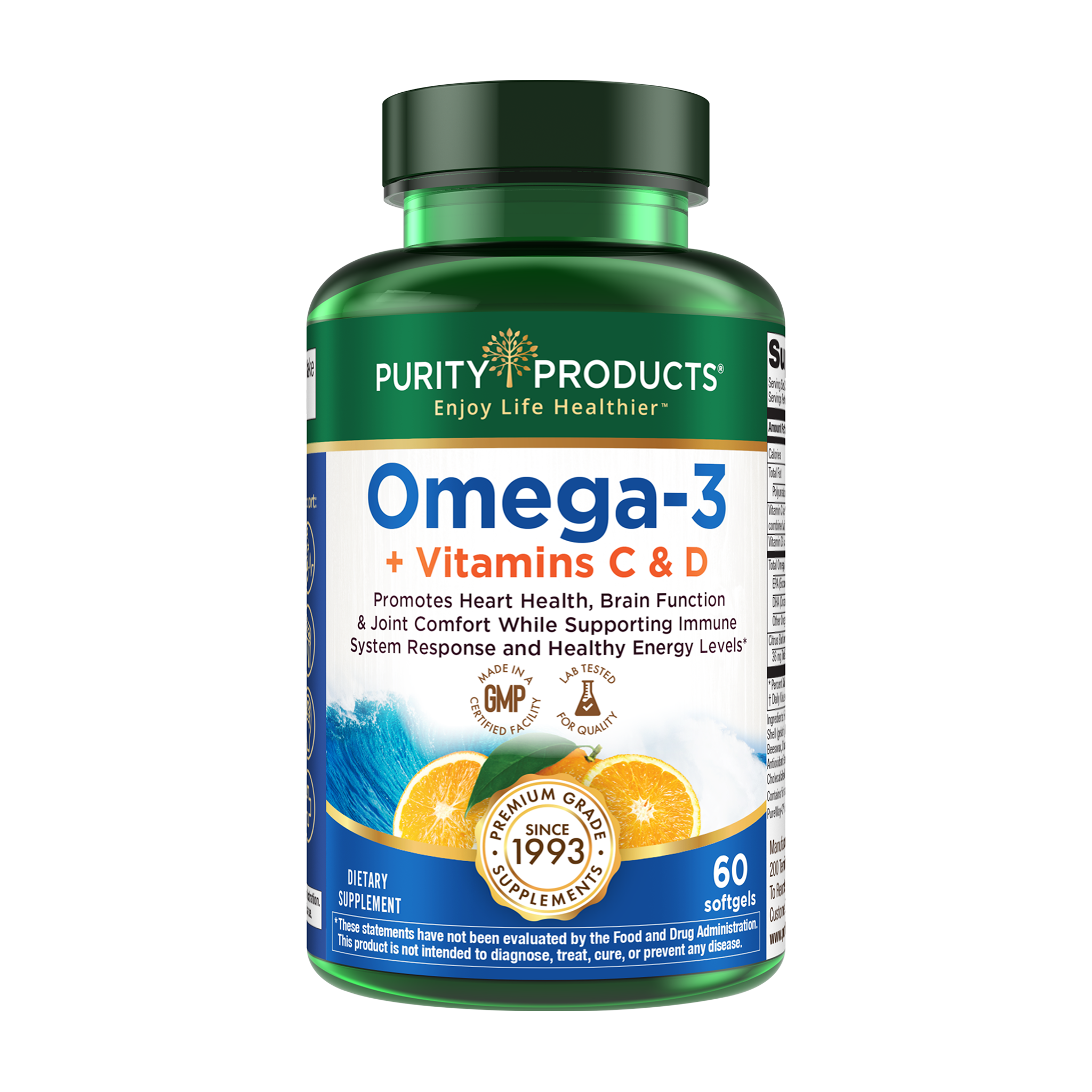 Omega-3 with Vitamin C & D