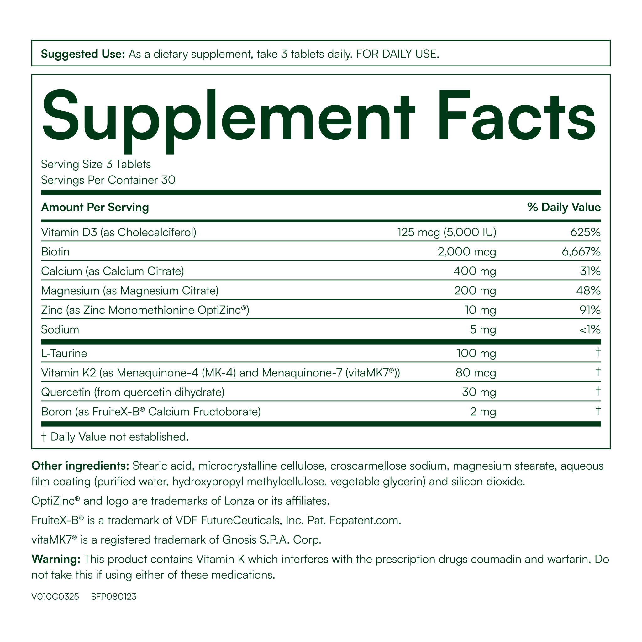 Purity's Advanced D™ with Calcium & Magnesium