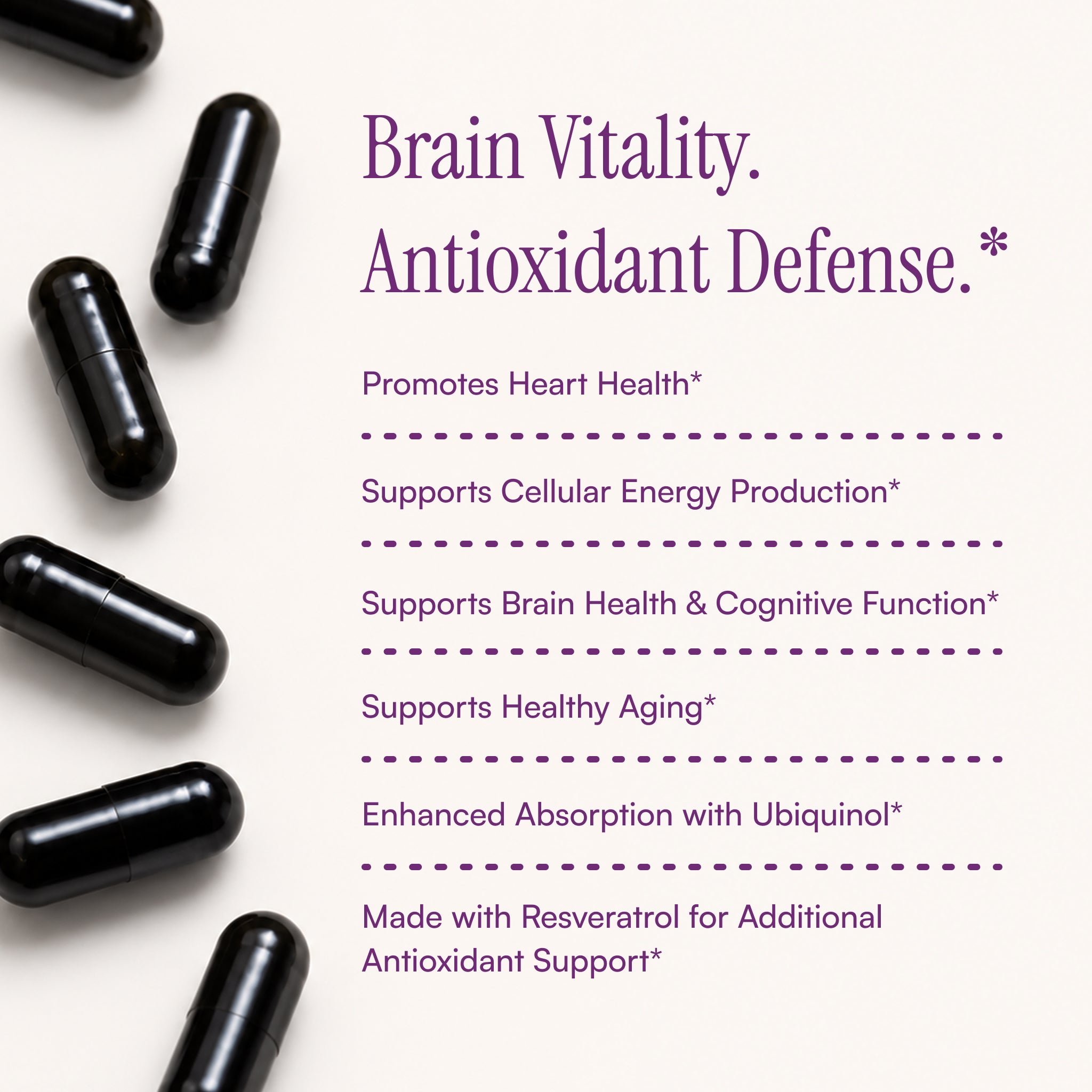 Ubiquinol Daily™ | CoQ10 + Resveratrol