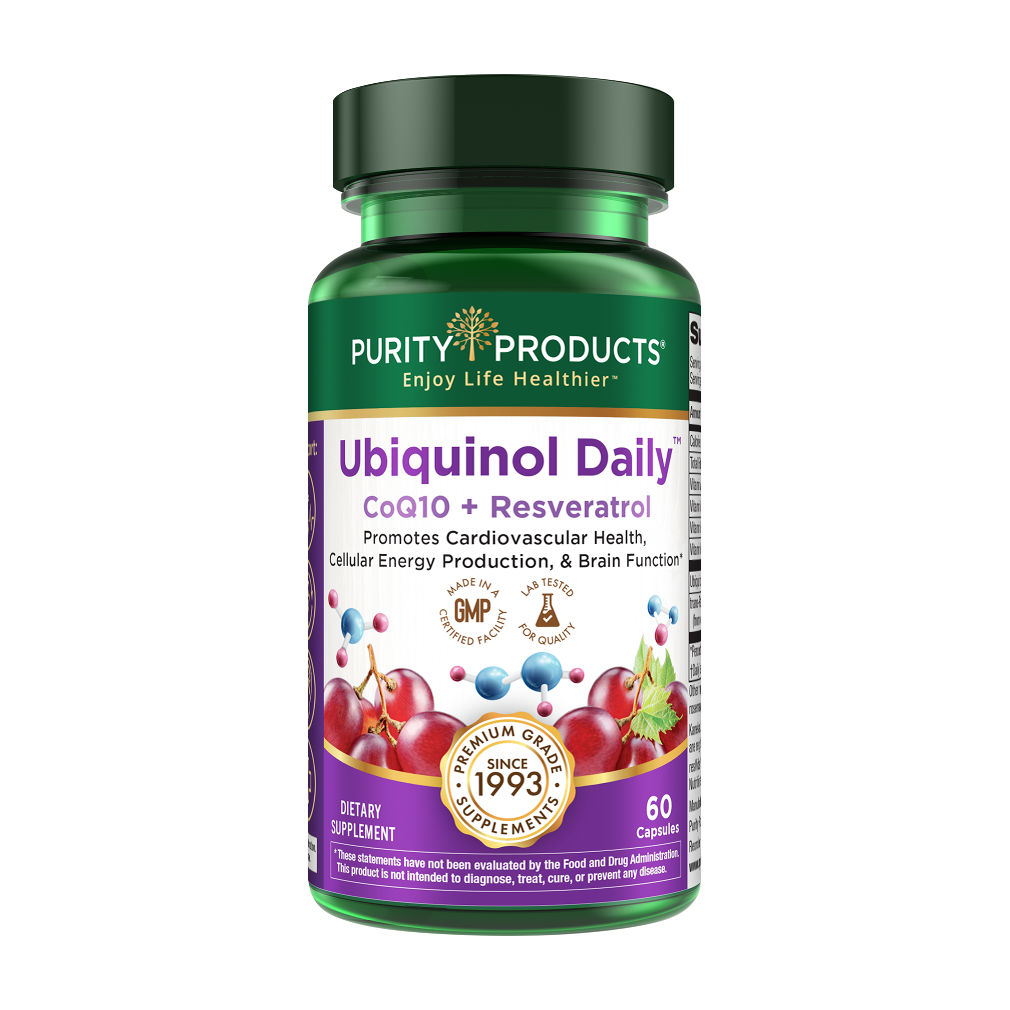Ubiquinol Daily™ | CoQ10 + Resveratrol