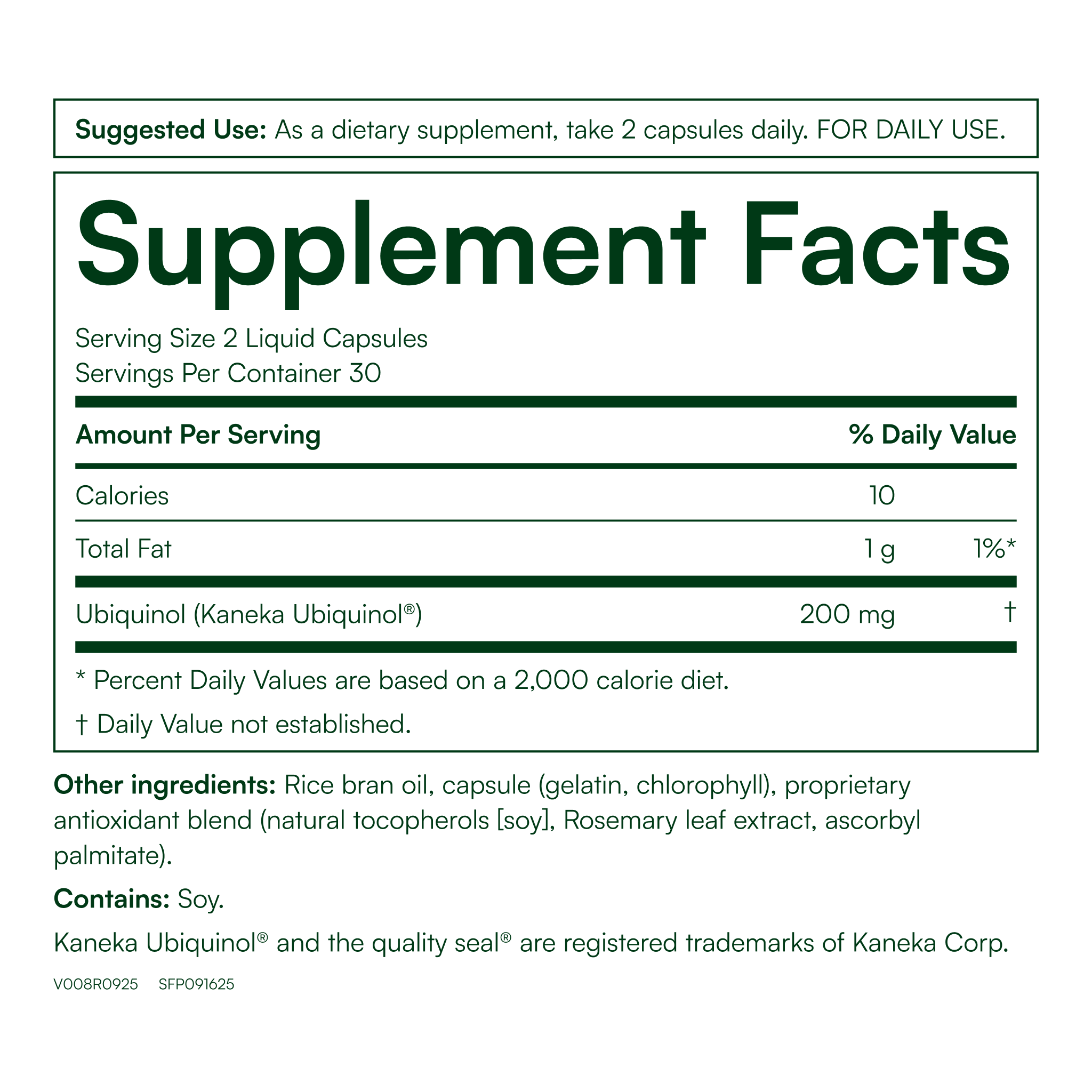 Ubiquinol Daily™ | CoQ10 Extra Strength