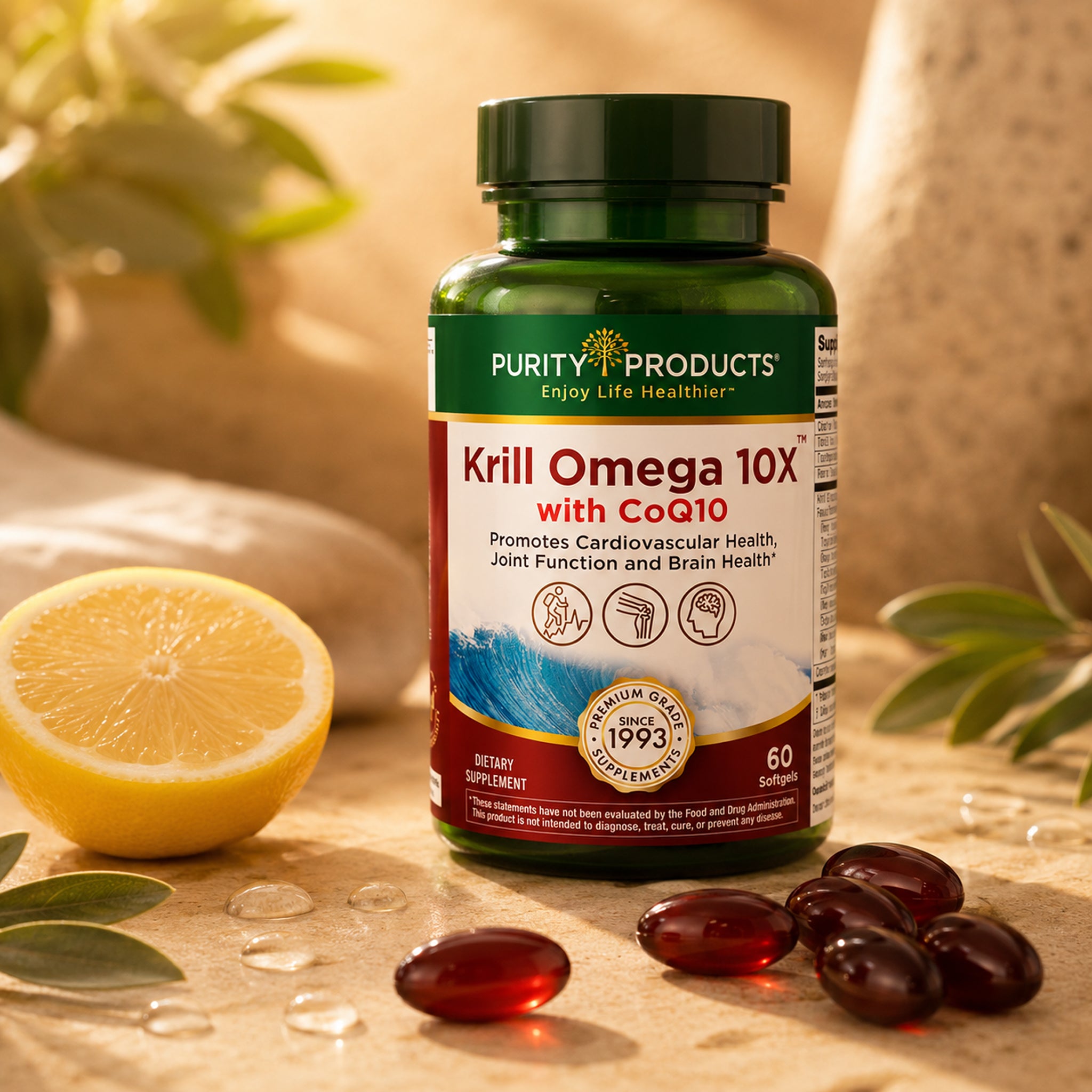 Krill Omega 10X™ with CoQ10