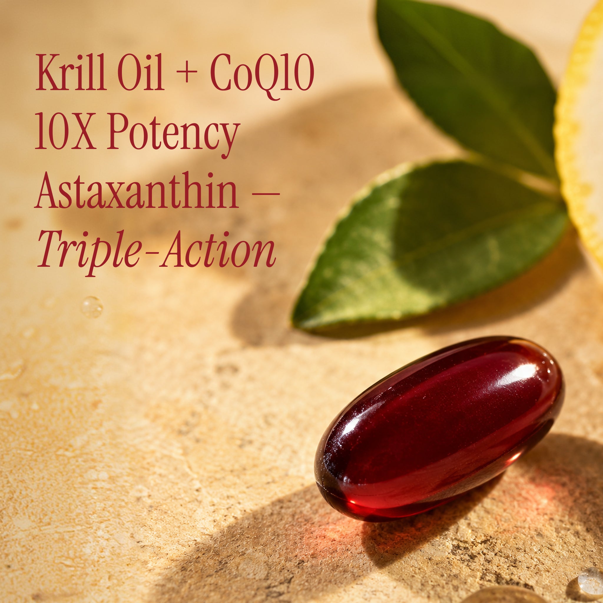 Krill Omega 10X™ with CoQ10