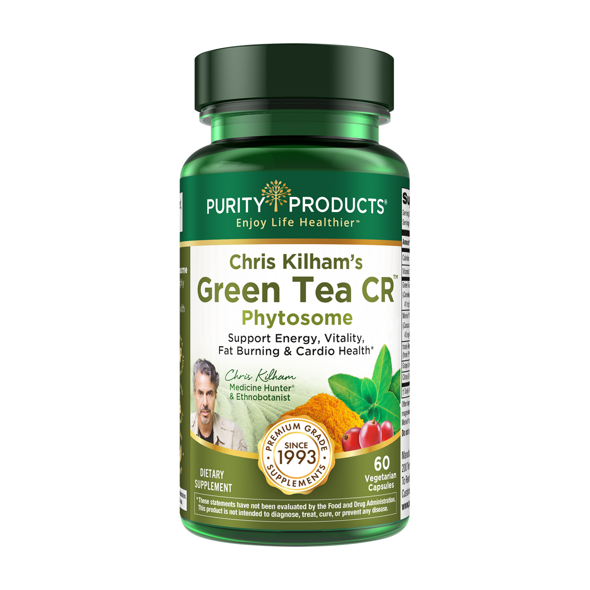 Chris Kilham's Green Tea CR™ Phytosome – Purity Products
