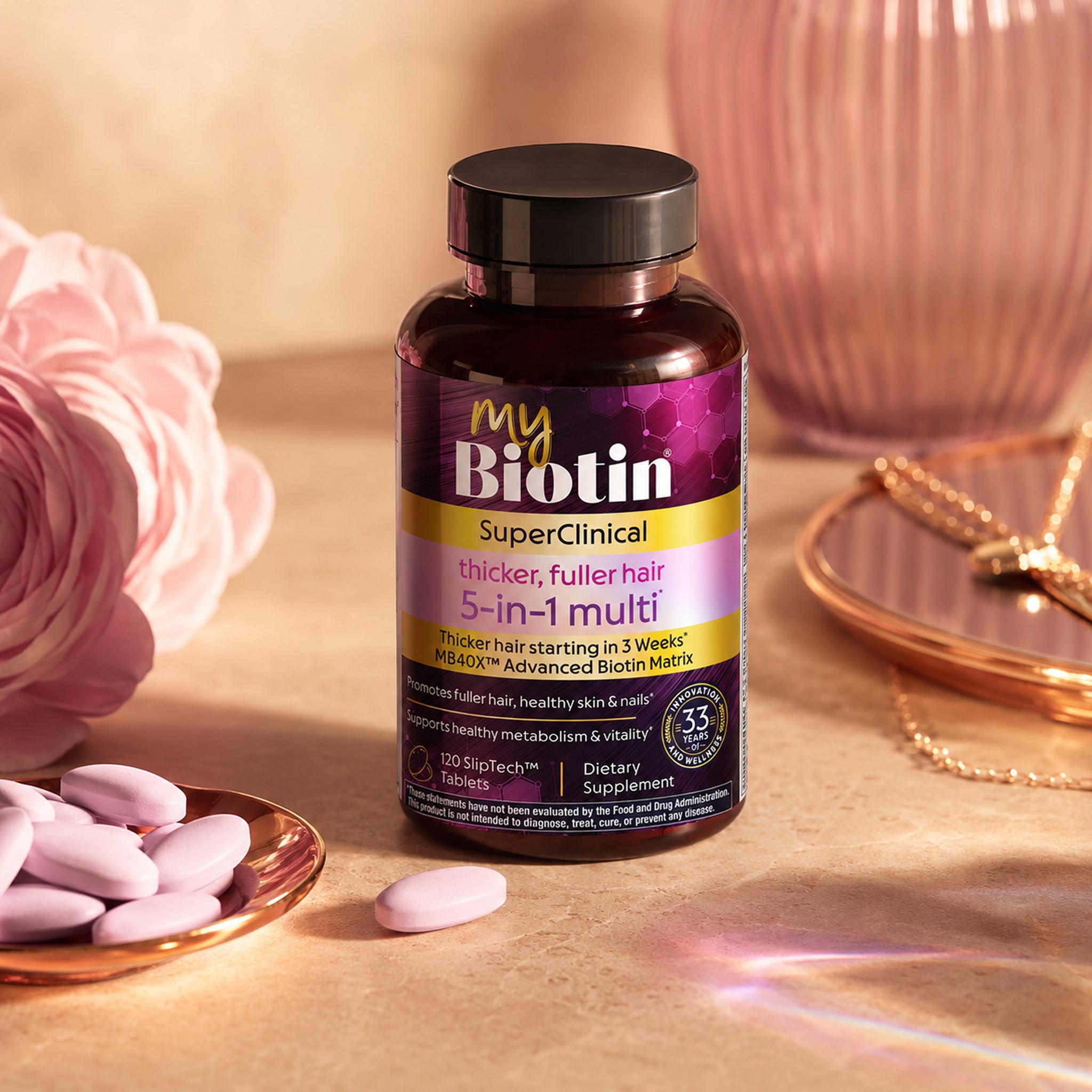 MyBiotin® SuperClinical 5 en 1 Múltiple