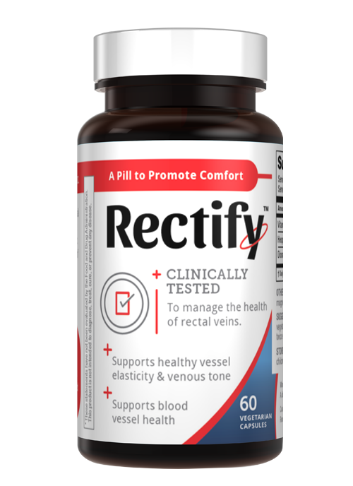 Rectify helps keep your veins healthy. Research conducted in Europe has identified two flavonoids that effectively support the normal structure and function of blood vessels when combined together in a special rati