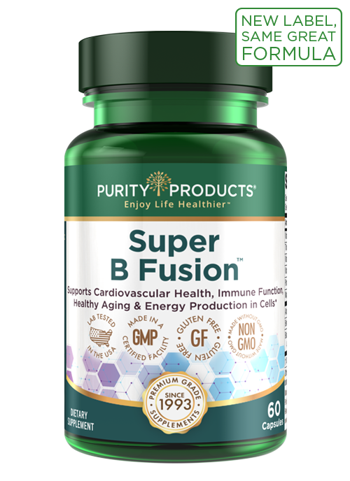 Featuring Benfotiamine; a unique and highly bioavailable form of vitamin B1; Super B Fusion supports normal blood sugar levels; metabolism; and healthy energy levels.*