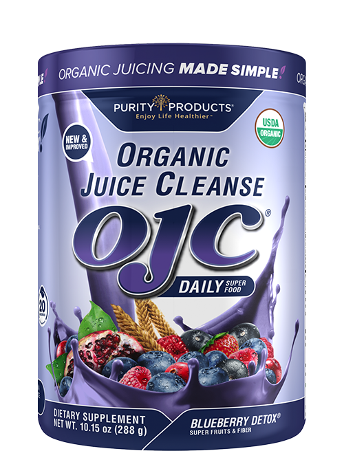 Enjoy the benefits of juicing-plus added fiber-without the hassle! Our Certified Organic OJC Blueberry Detox