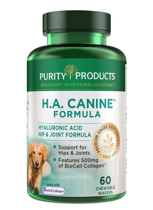 H.A. Canine Hyaluronic Acid Hip & Joint Formula Purity Products