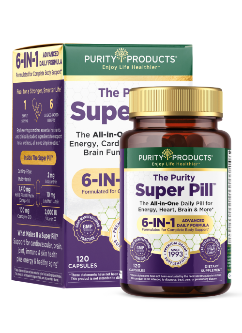 The Purity Super Pill 6 Advanced Supplements in One Purity Products