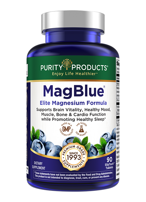 MagBlue Elite Magnesium and PurityBlue Wild Blueberries